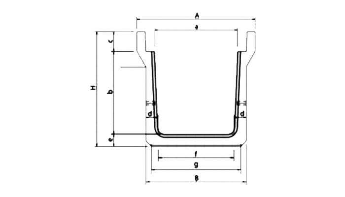 U Drain Arrangement