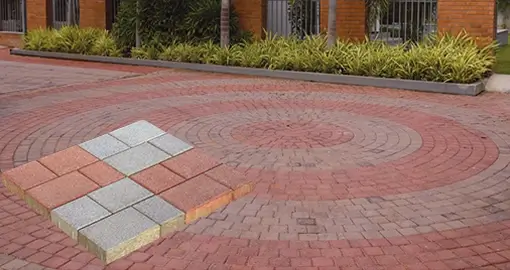 Shot Blasted Paver Block